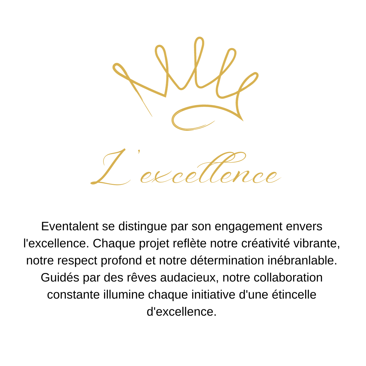 l'excellence